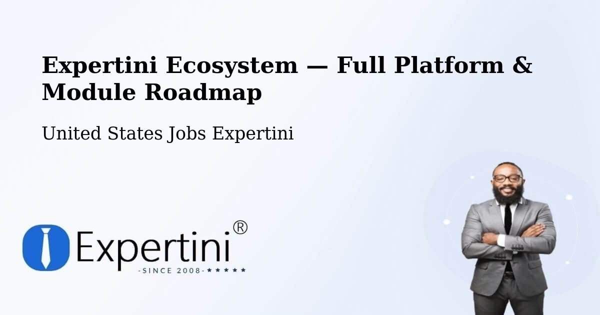 Expertini Ecosystem — Full Platform & Module Roadmap – Rush